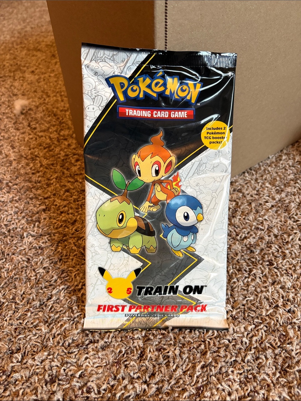 Pokémon TCG 25th Anniversary First Partner Pack - SINNOH Booster FACTORY SEALED